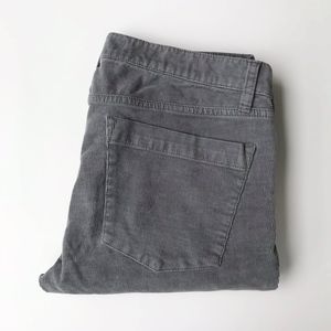 J.Crew Factory Gray Vintage Matchstick Cord